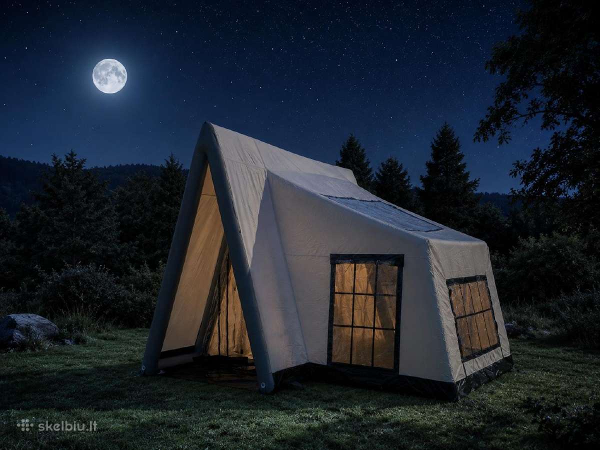 Keturių sezonų pripučiama glamping palapinė - nuotraukos Nr. 38