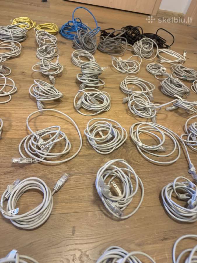 Cat5e Ethernet (Rj45) tinklo laidai - nuotraukos Nr. 3
