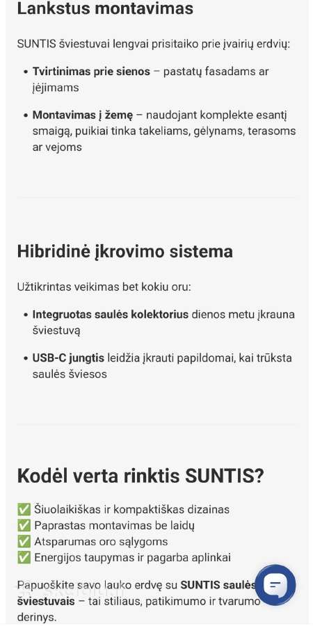 Lauko šviestuvai su judesio davikliu ir - nuotraukos Nr. 5