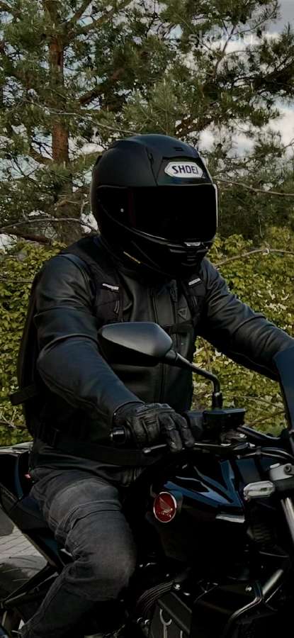Odinė moto striukė Dainese Fulcro juoda - nuotraukos Nr. 13