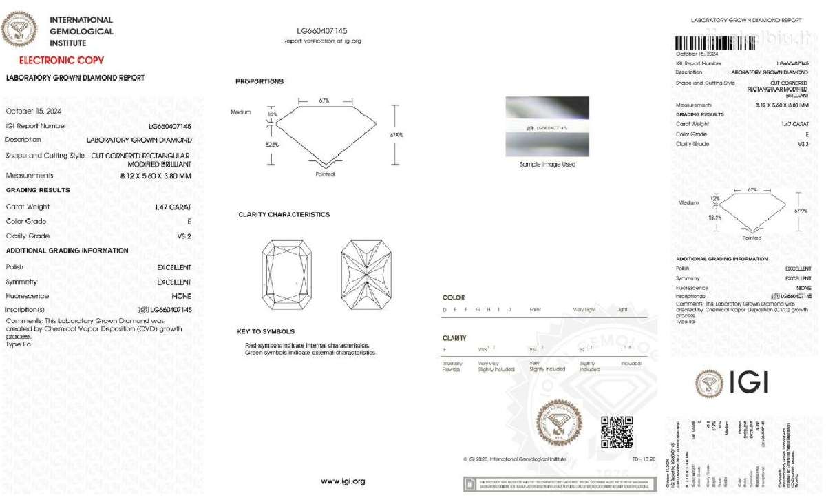 Geltono aukso auskarai su 2.95 ct deimantais - nuotraukos Nr. 5