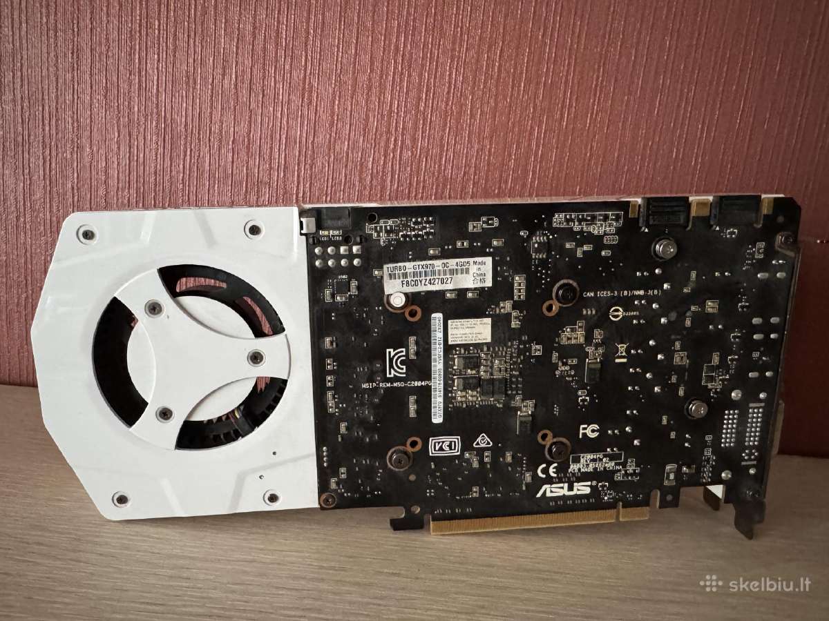 Asus Turbo Gtx 970 Oc 4gb - nuotraukos Nr. 2