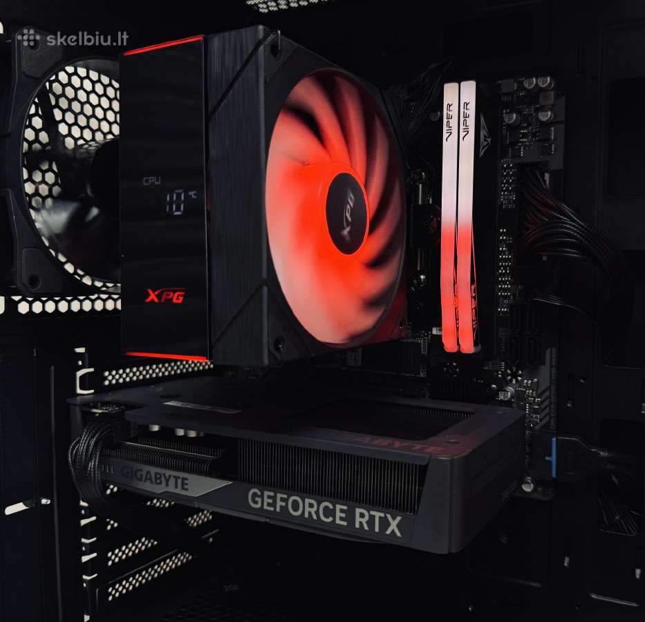 Kompiuteris 7600x + Rtx 5060 Ti 32gb Ddr5 1tb - nuotraukos Nr. 4