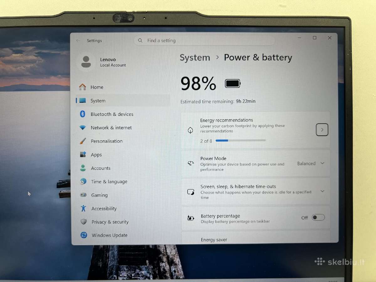 Lenovo thinkpad E14 gen 5 - nuotraukos Nr. 3