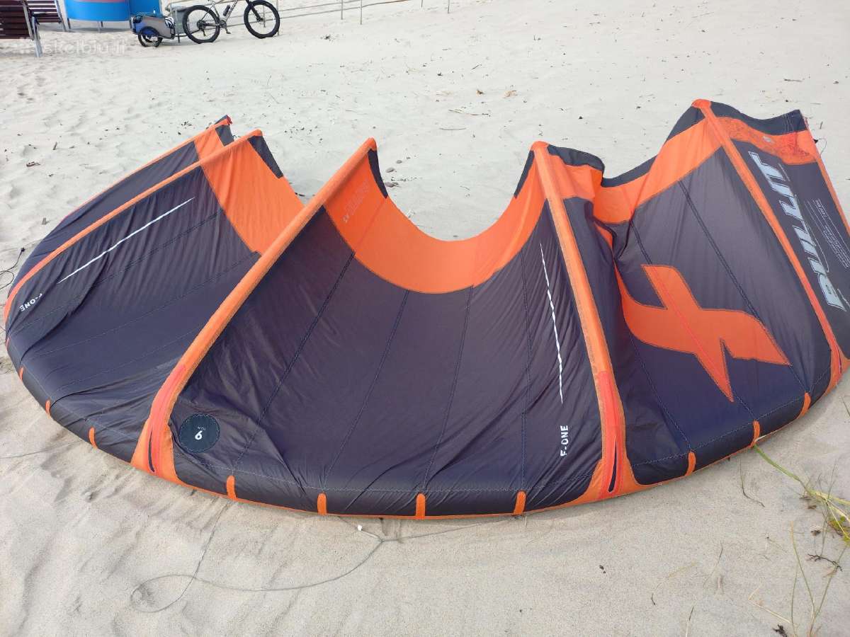 F-one bullit v2 9m kite kaitas jegos aitvaras - nuotraukos Nr. 4
