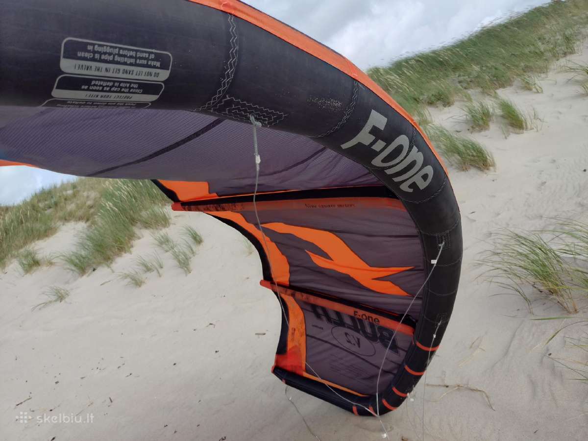 F-one bullit v2 9m kite kaitas jegos aitvaras - nuotraukos Nr. 5