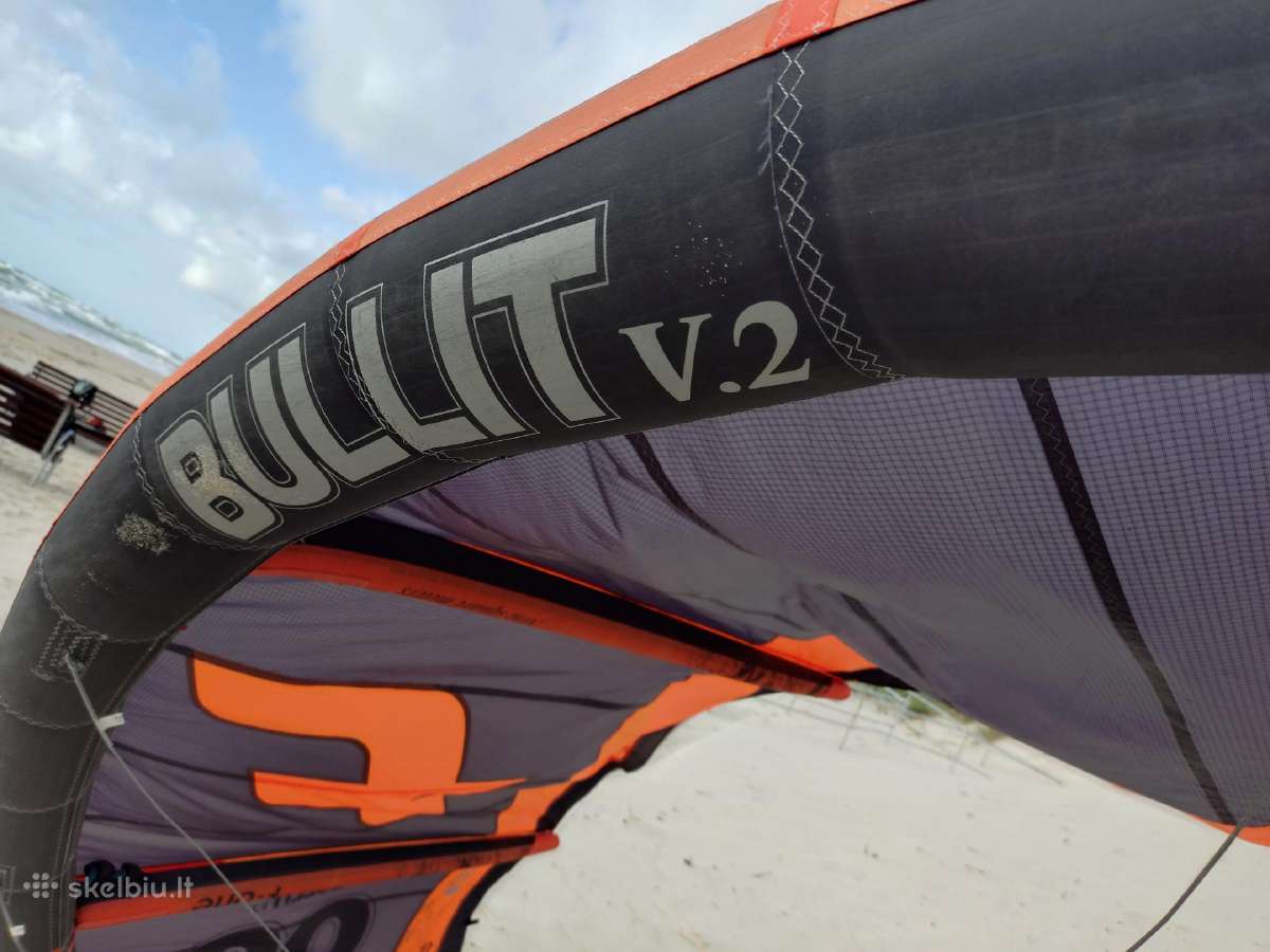 F-one bullit v2 9m kite kaitas jegos aitvaras - nuotraukos Nr. 6