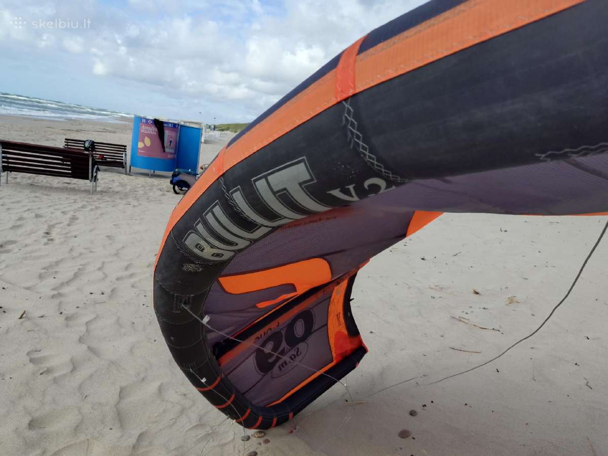 F-one bullit v2 9m kite kaitas jegos aitvaras - nuotraukos Nr. 7