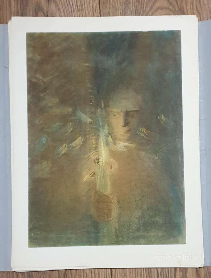 M. K. Čiurlionis 32 reprodukcijos 1961 laida - nuotraukos Nr. 6