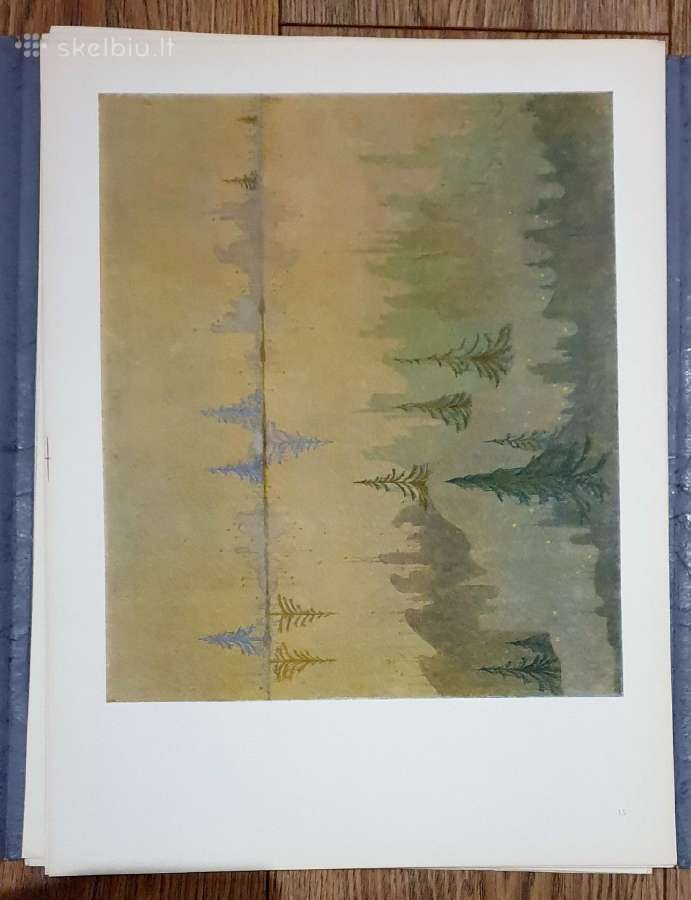M. K. Čiurlionis 32 reprodukcijos 1972 laida - nuotraukos Nr. 6
