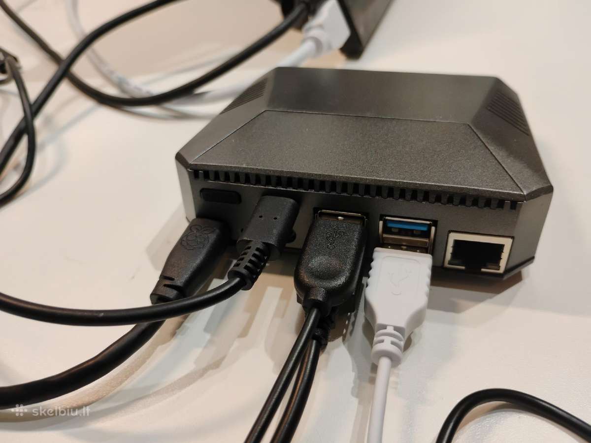 Raspberry Pi 4 4gb + Argon One + Sim7600x-h 4G Lte - nuotraukos Nr. 6