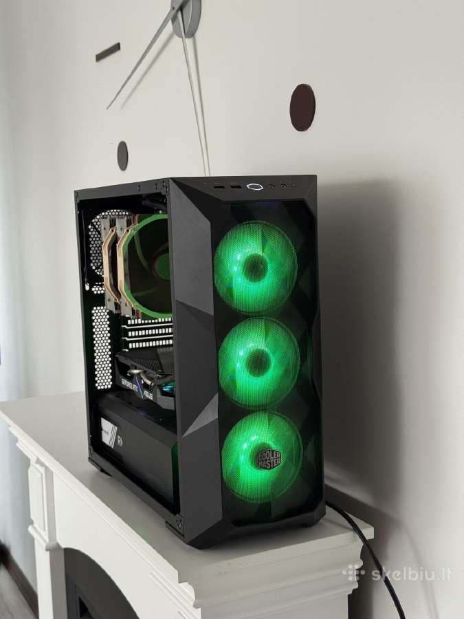 Žaidimų pc Rtx 2060 Ryzen 5 3600 16gb RAM SSD - nuotraukos Nr. 5