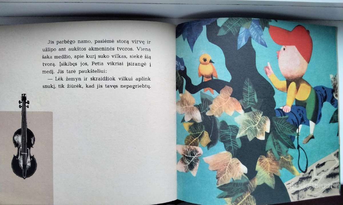 Petia ir vilkas. 1975 m. leid. - nuotraukos Nr. 7