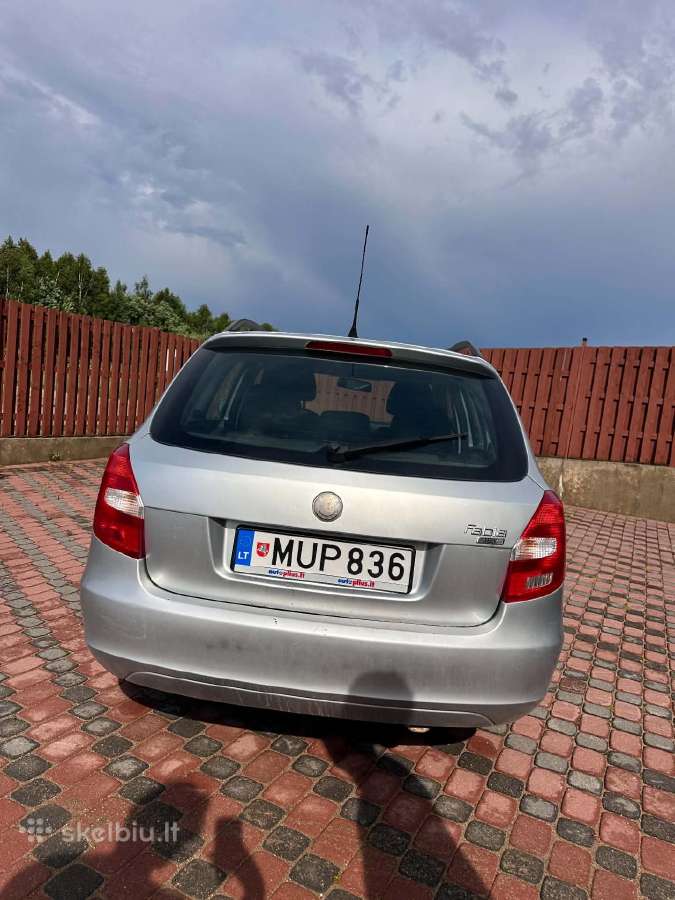 Skoda fabia, 1,6 benzinas, 2009m., universalas - nuotraukos Nr. 5