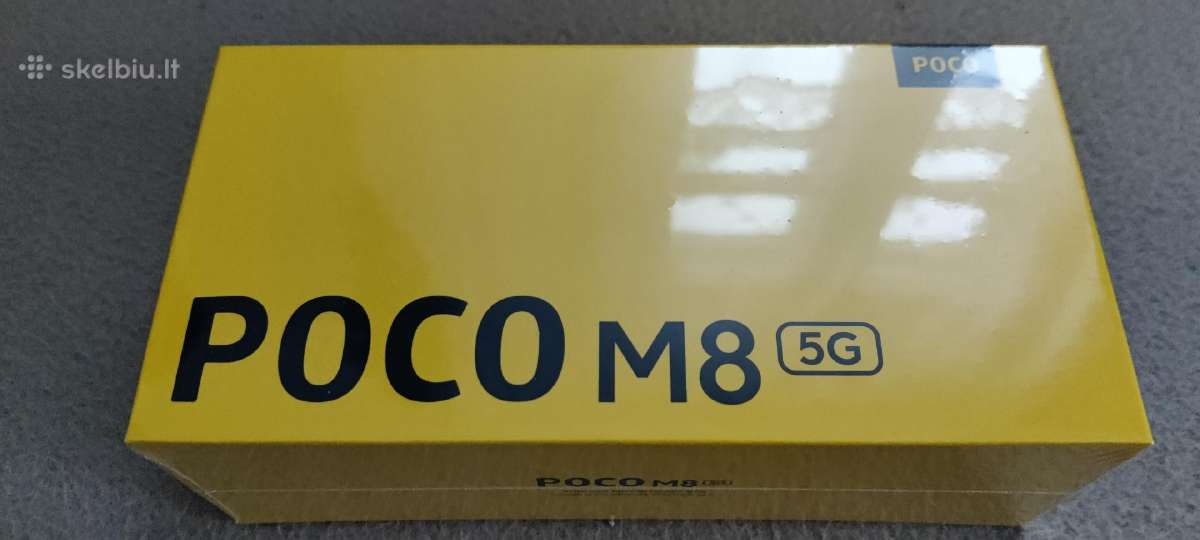Xiaomi Poco M8 5G 8 GB RAM 256 GB Rom - nuotraukos Nr. 6