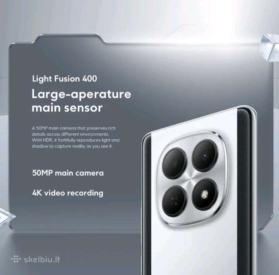 Xiaomi Poco M8 5G 8 GB RAM 256 GB Rom - nuotraukos Nr. 9