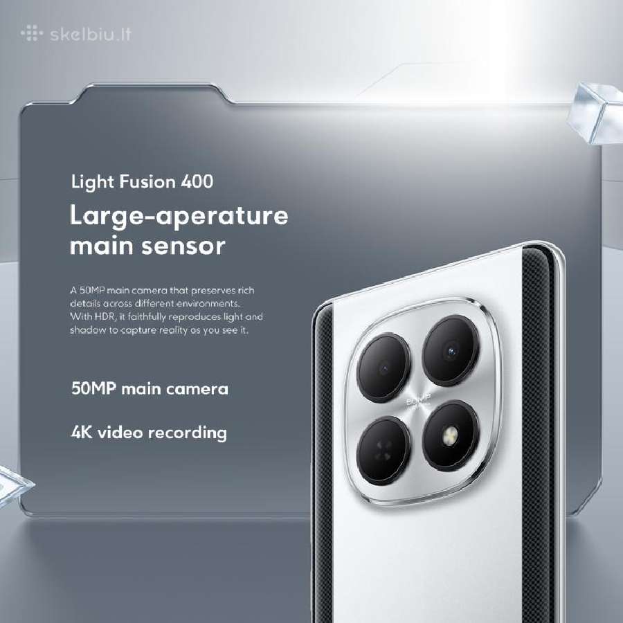 Xiaomi Poco M8 5G 8 GB RAM 256 GB Rom - nuotraukos Nr. 22