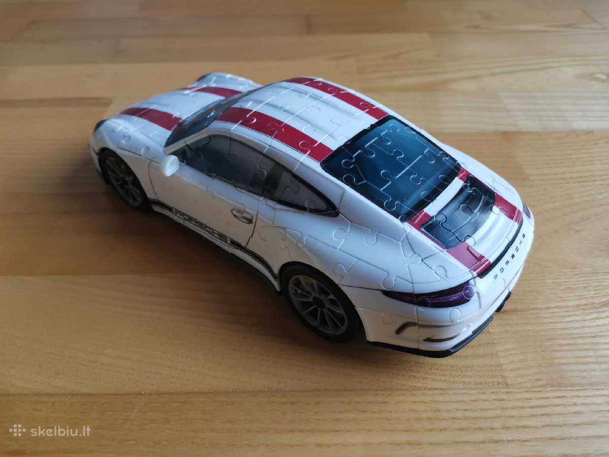 3D dėlionė Ravensburger Porsche 911r - nuotraukos Nr. 4