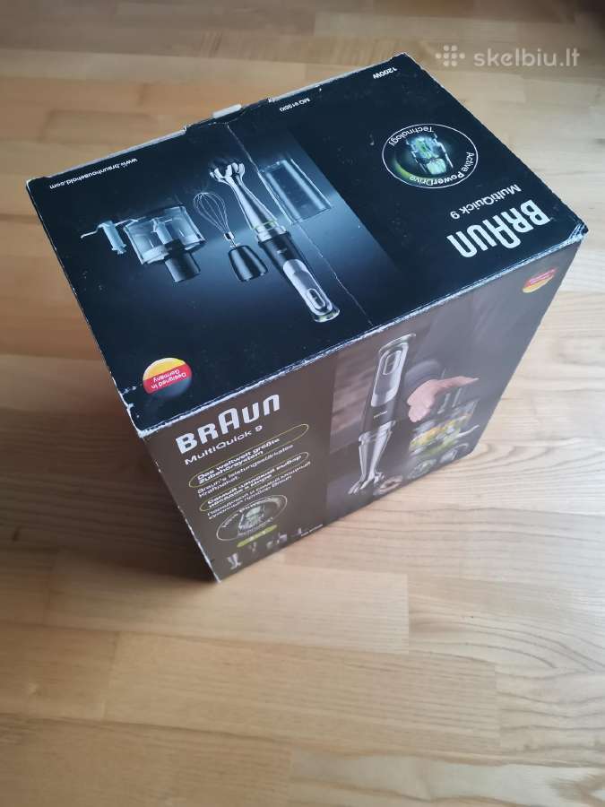 Rankinis trintuvas Braun multiquick 9 mq9135xi - nuotraukos Nr. 2