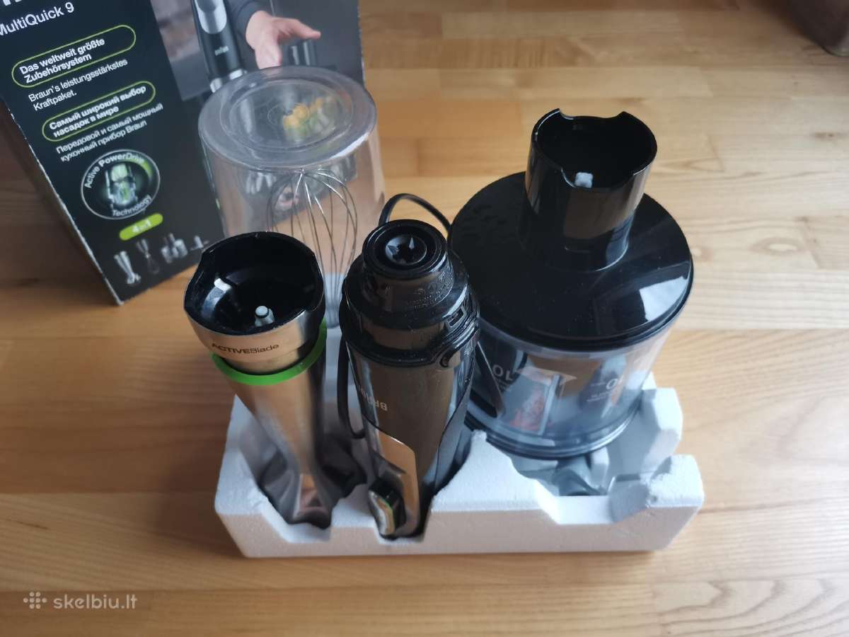 Rankinis trintuvas Braun multiquick 9 mq9135xi - nuotraukos Nr. 5