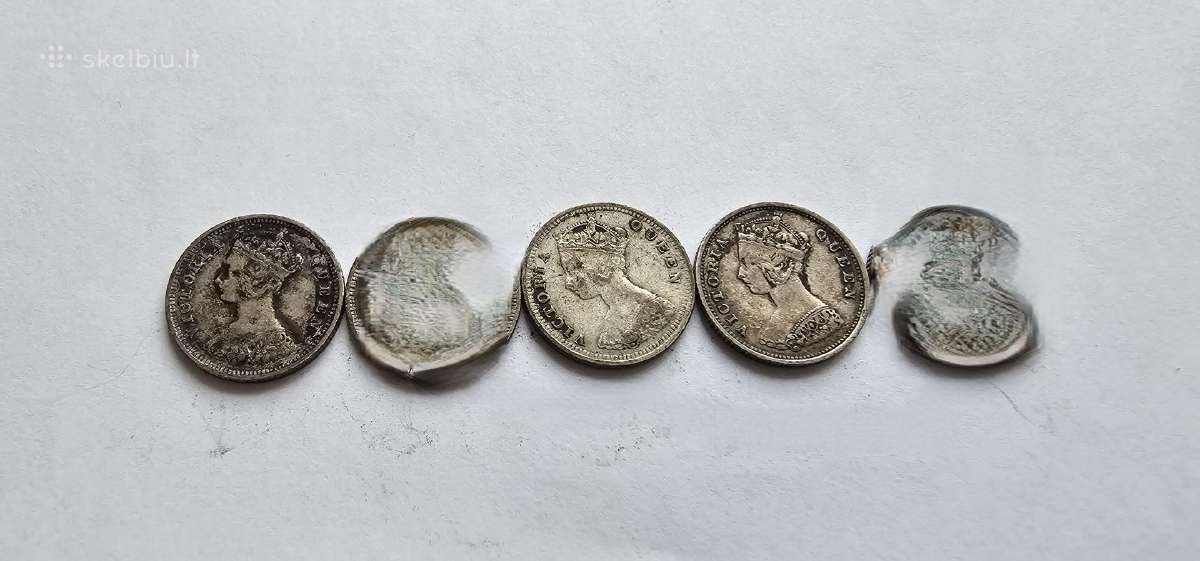 1893-1903 10 centu Hong Kong - nuotraukos Nr. 2