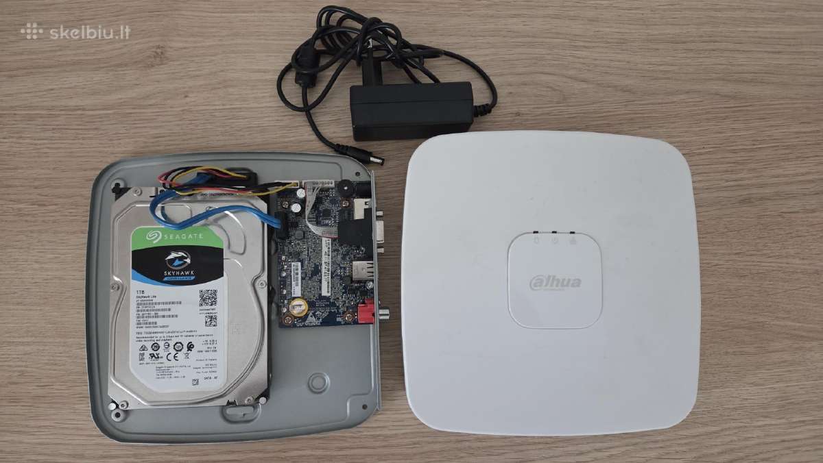 Įrašymo įrenginys Dahua Dh-nvr4104 su HDD 1tb - nuotraukos Nr. 2