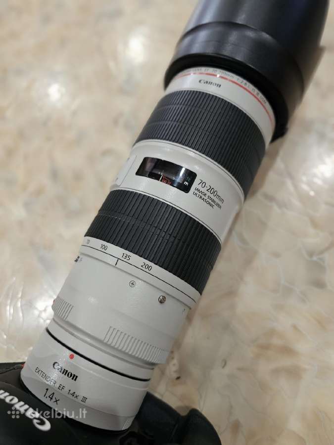 Canon EOS-1D X Mark III su linze 70-200mm 1:2.8 - nuotraukos Nr. 7