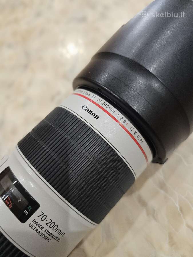 Canon EOS-1D X Mark III su linze 70-200mm 1:2.8 - nuotraukos Nr. 8