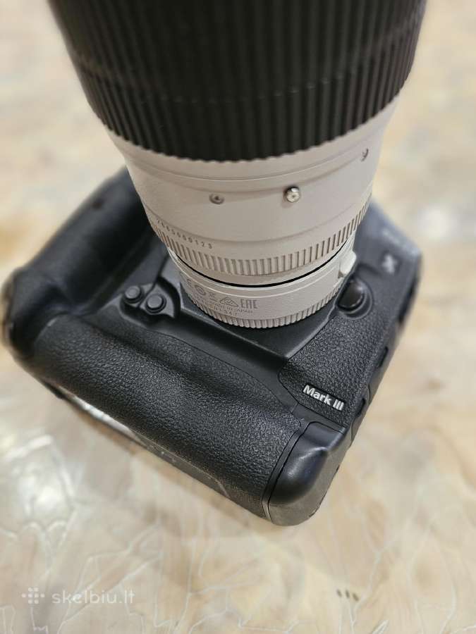 Canon EOS-1D X Mark III su linze 70-200mm 1:2.8 - nuotraukos Nr. 9