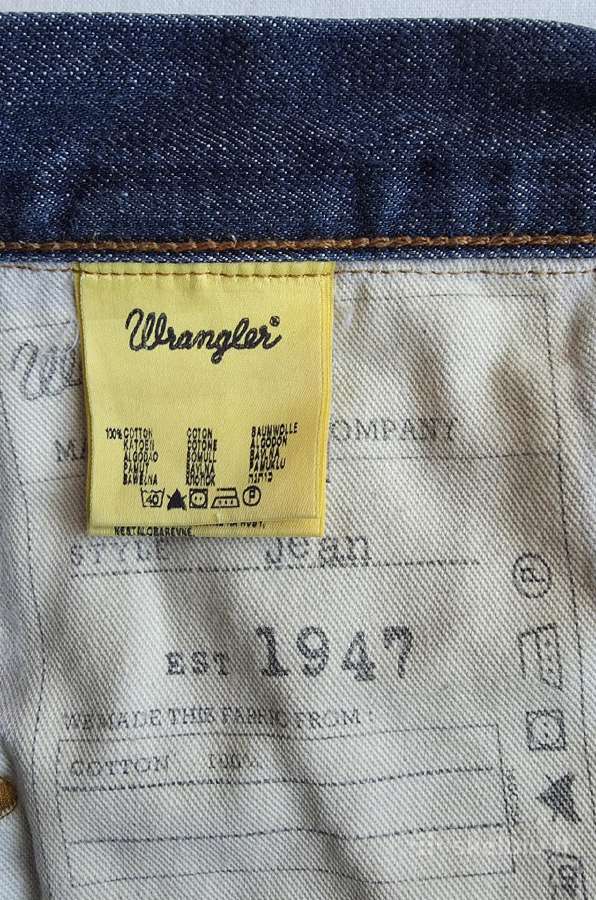 Džinsai Wrangler W34 L32 - nuotraukos Nr. 6
