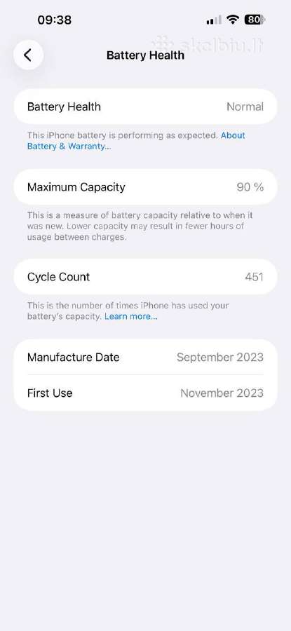 iPhone 15 Pro Max 256gb Grey - nuotraukos Nr. 6