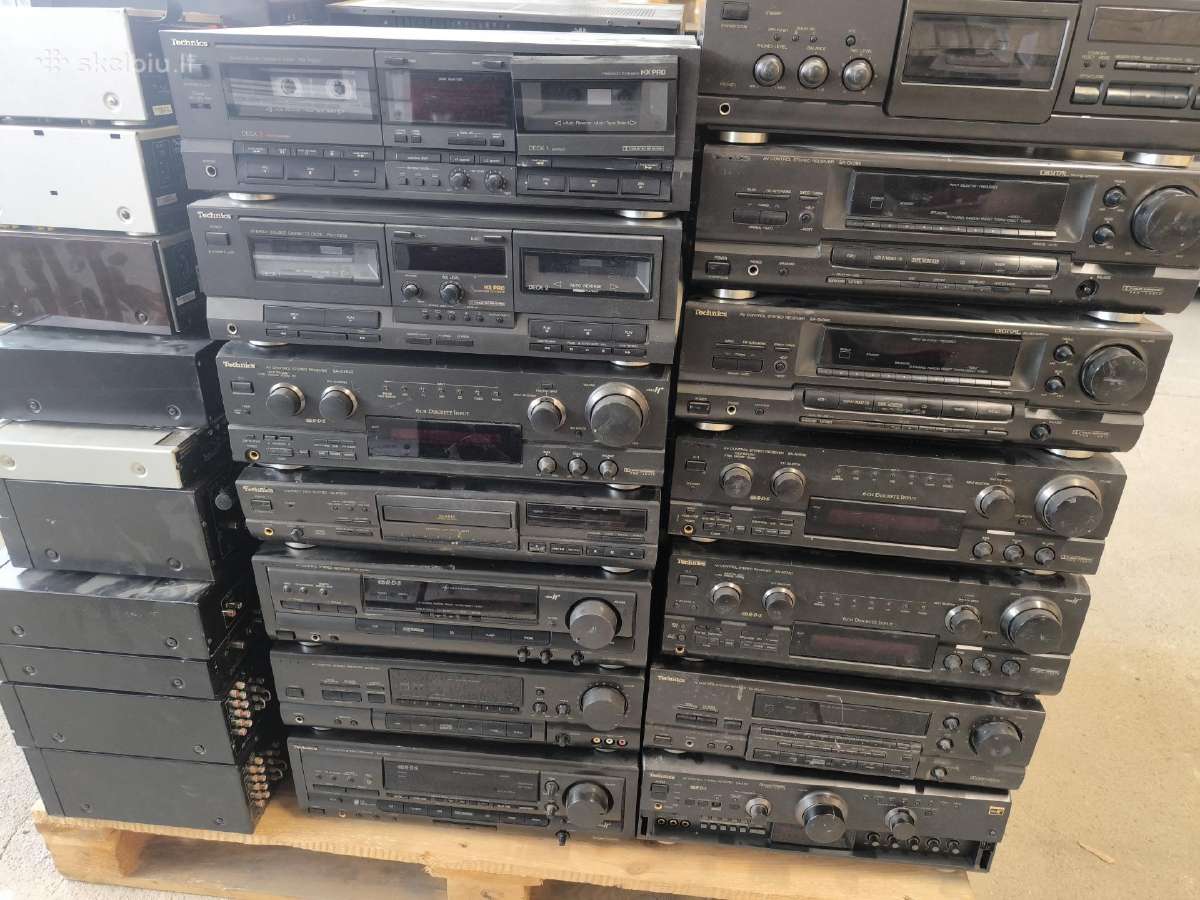 Technics audio prietaisu palete - nuotraukos Nr. 3