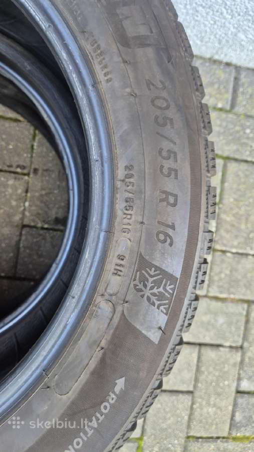 Žieminės 205/55 R16 Hankook ir Michelin - nuotraukos Nr. 15