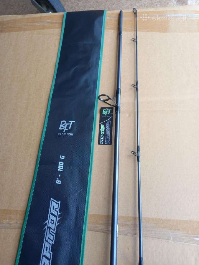 Parduodu spiningą Bft Raptor G2 2,44m, iki 100g - nuotraukos Nr. 5