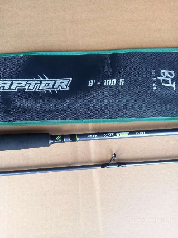 Parduodu spiningą Bft Raptor G2 2,44m, iki 100g - nuotraukos Nr. 6