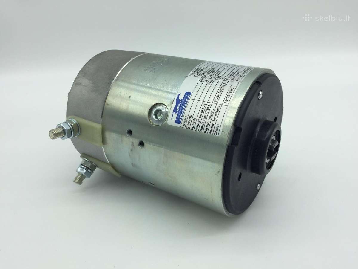 Elektros varikliai liftams 12v/24v - nuotraukos Nr. 2