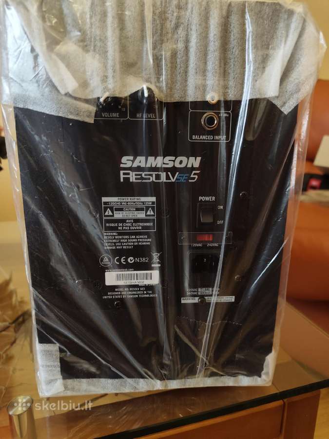 Samson Resolve Se 5 monitorinės kolonėlės - nuotraukos Nr. 3
