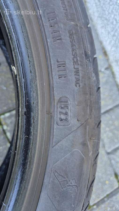 Dvi vasarinės 215/45 R18 Good Year - nuotraukos Nr. 5