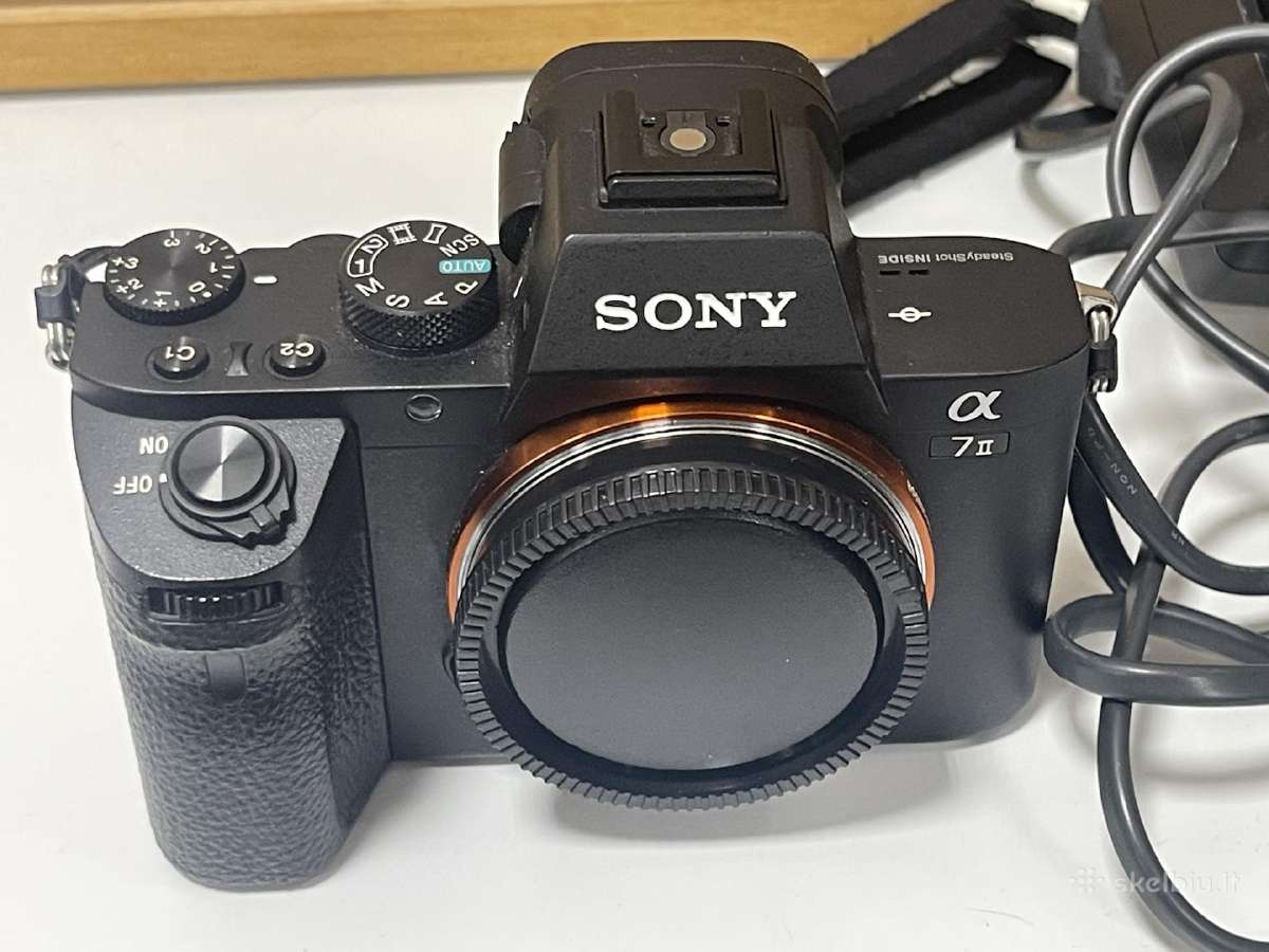 Sony A7 II Ilce-7m2 body shutter 6600 su garantija - nuotraukos Nr. 2