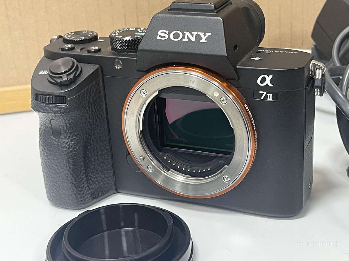 Sony A7 II Ilce-7m2 body shutter 6600 su garantija - nuotraukos Nr. 3