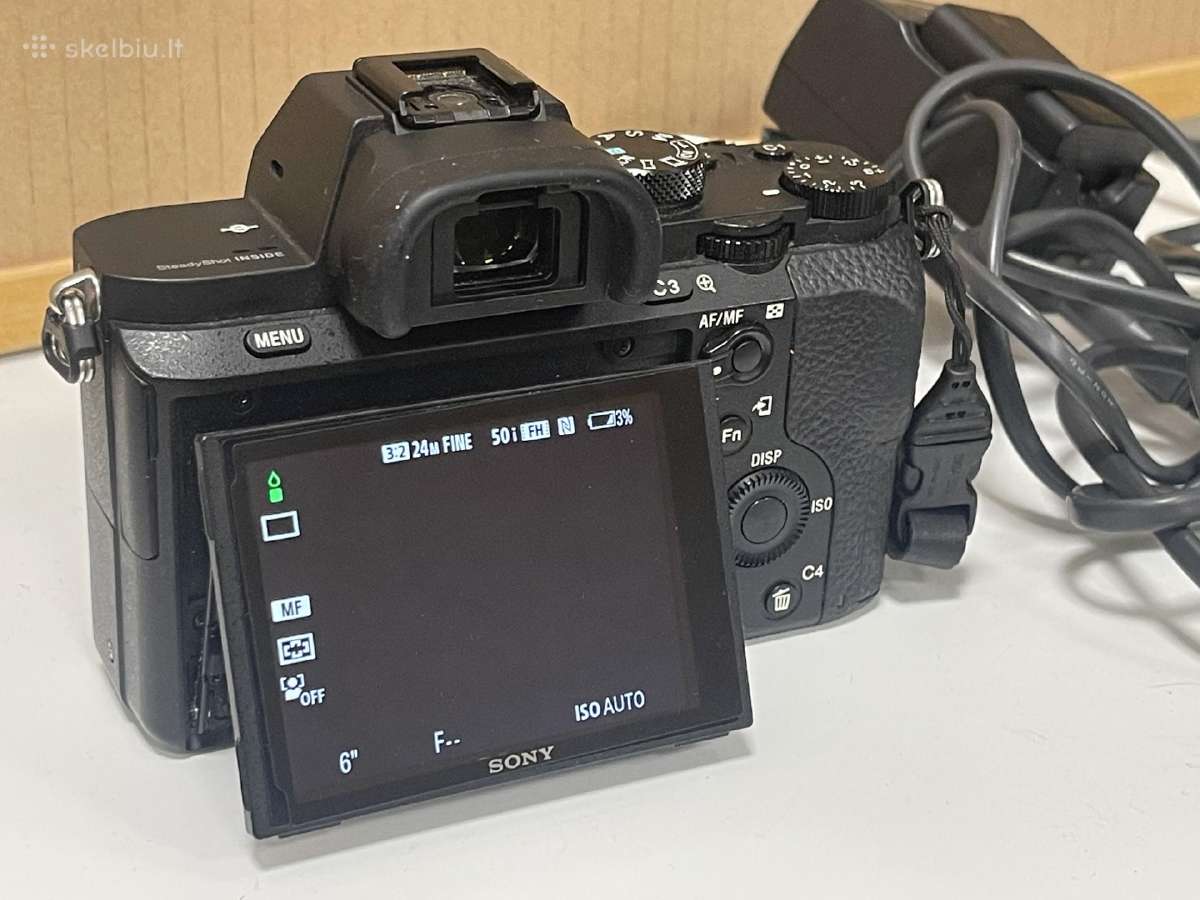 Sony A7 II Ilce-7m2 body shutter 6600 su garantija - nuotraukos Nr. 5