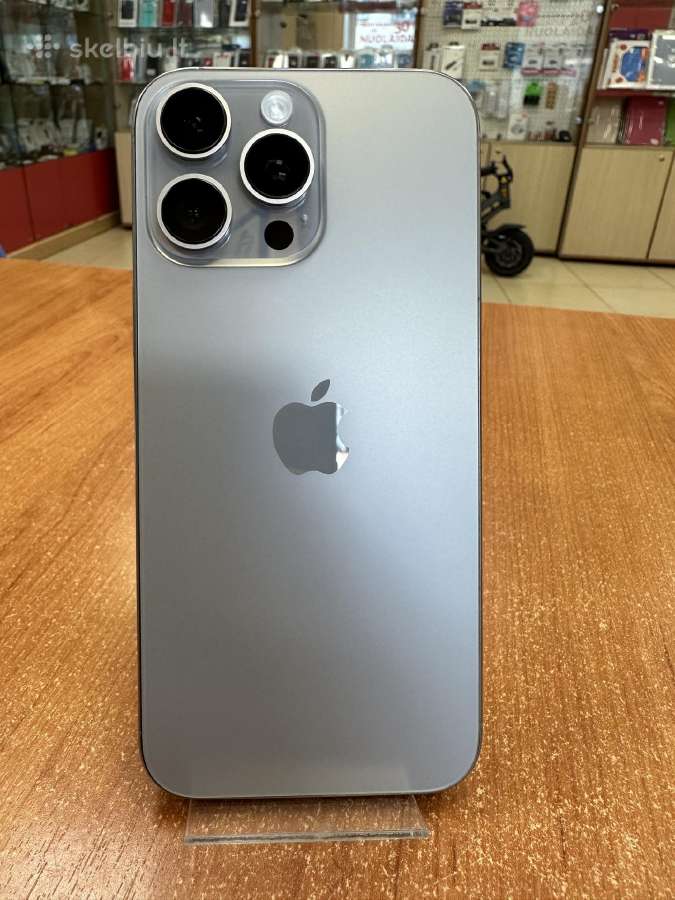 Apple iPhone 16 Pro Max 1tb (Naudotas) - nuotraukos Nr. 3