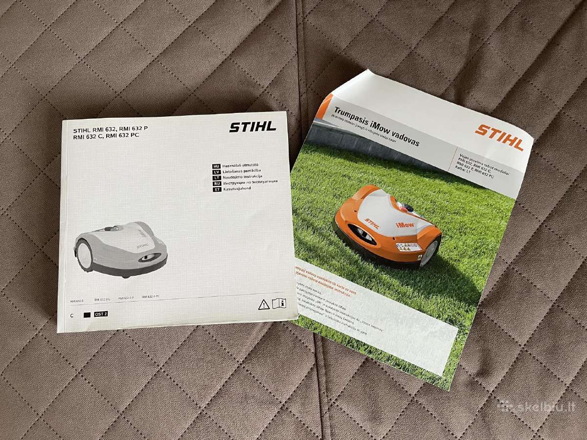 Stihl imow 632c vejos robotas Rmi632c - nuotraukos Nr. 11