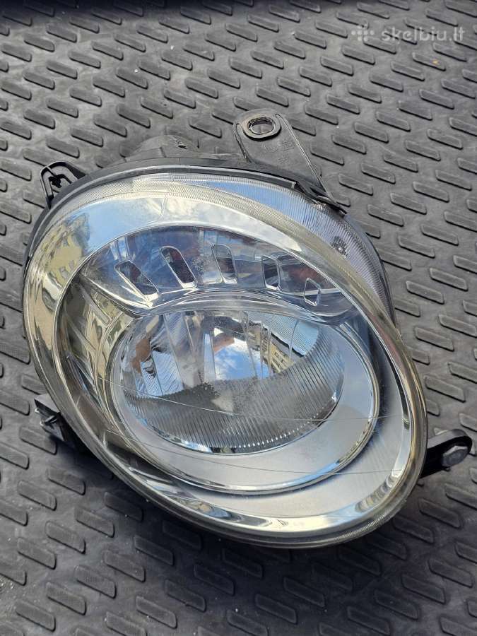 Fiat 500 detalės - nuotraukos Nr. 5