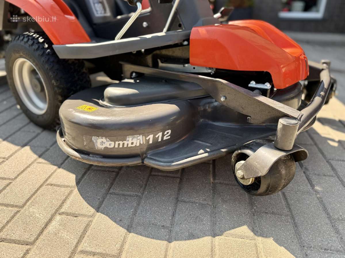 Super kaina! Husqvarna R 316tx Awd + combi 112 cm. - nuotraukos Nr. 11