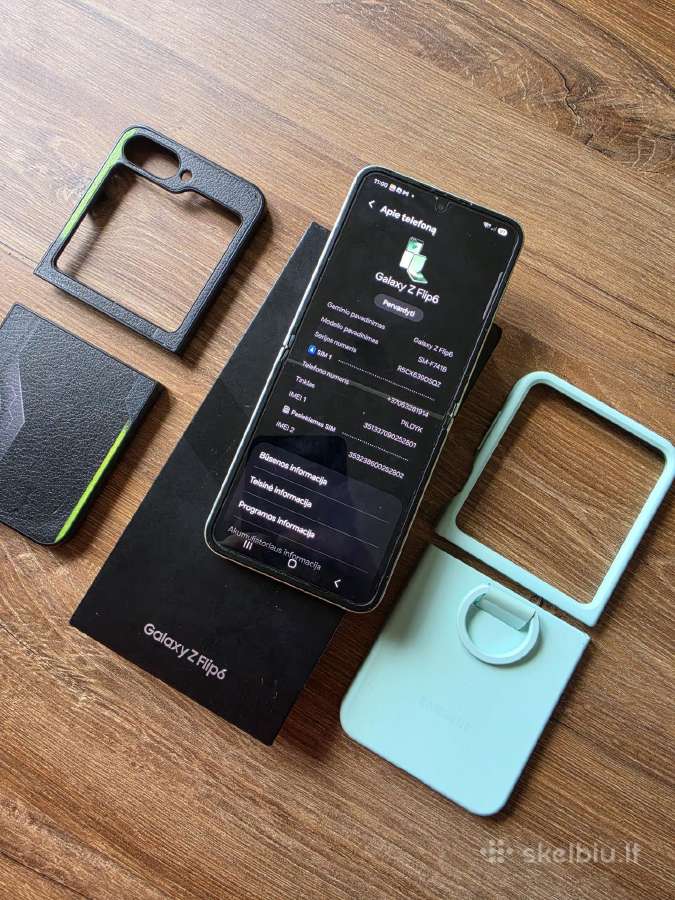 Parduodamas Samsung z flip 6 - nuotraukos Nr. 5
