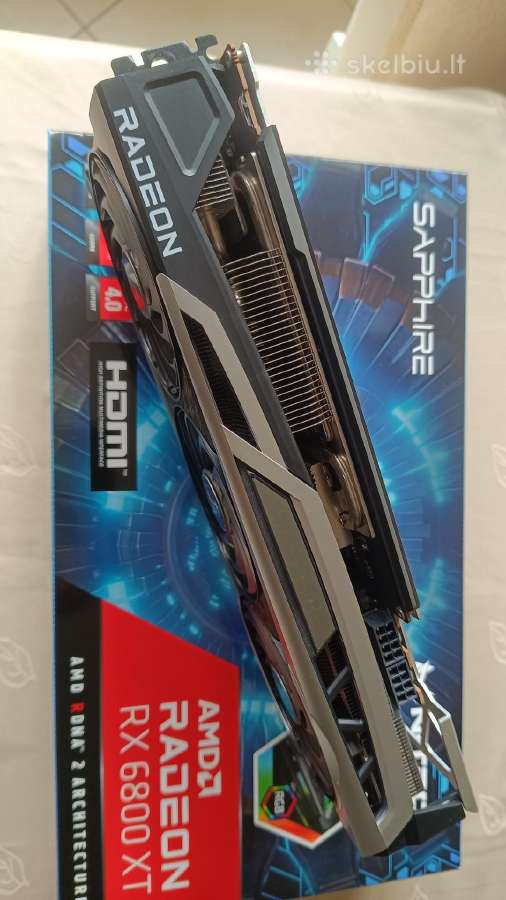 Sapphire Nitro+ Amd Radeon Rx 6800 XT - nuotraukos Nr. 6