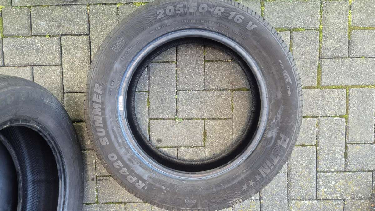 Vasarinės 205/60 R16 Platin ir Hankook - nuotraukos Nr. 6