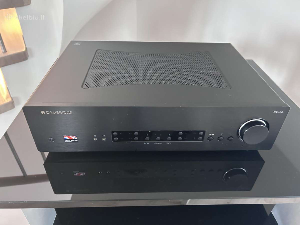 Cambridge Audio Cxa60 garso stiprintuvas - nuotraukos Nr. 2