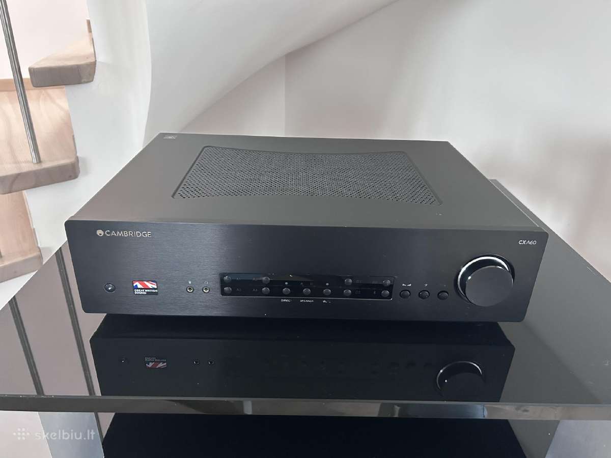 Cambridge Audio Cxa60 garso stiprintuvas - nuotraukos Nr. 3